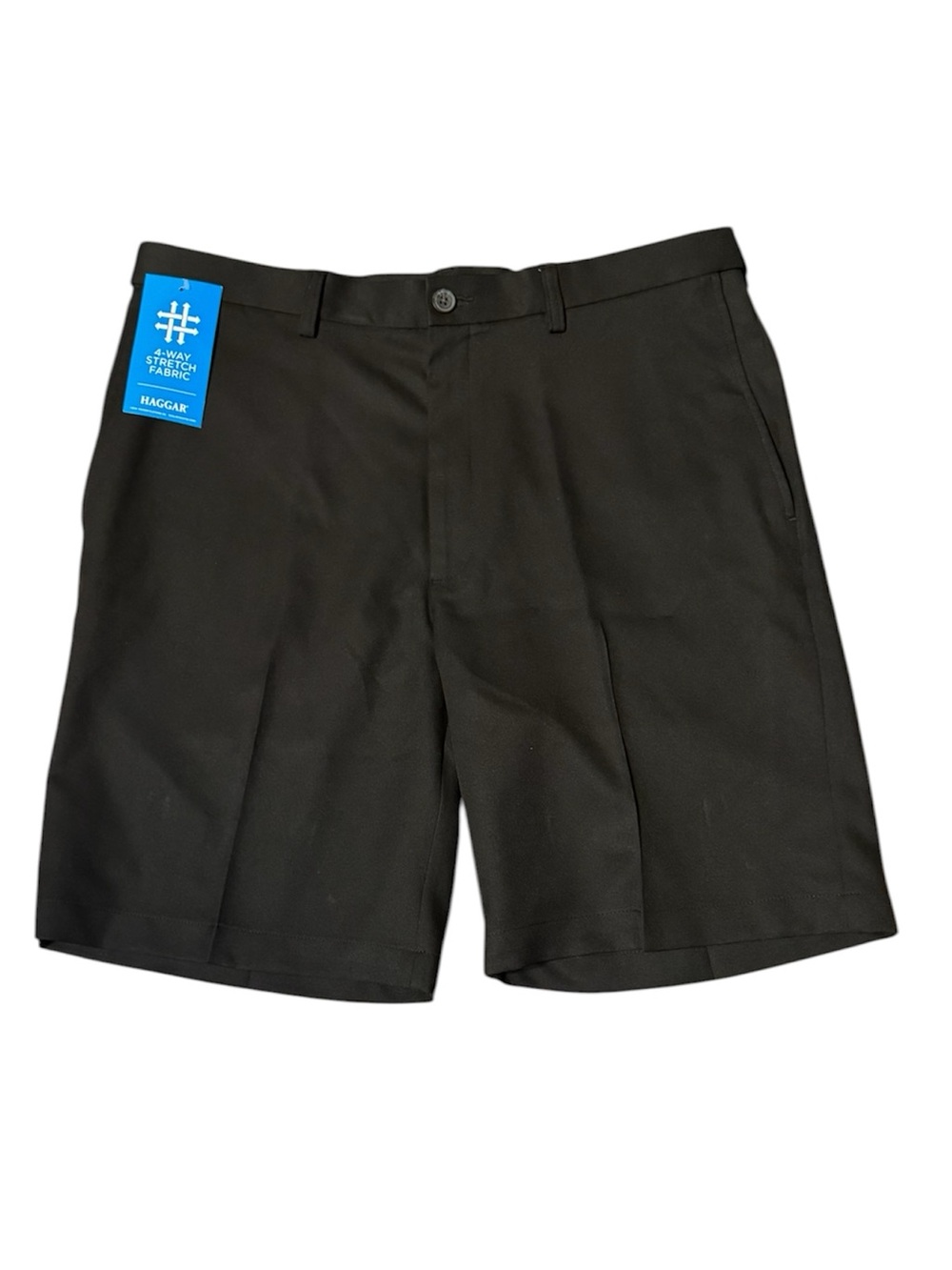 Haggar men’s black shorts size 36 W 9 1/2” inseam